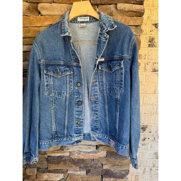 Guess Georges Marciano Vintage Jean Jacket-Size Medium
